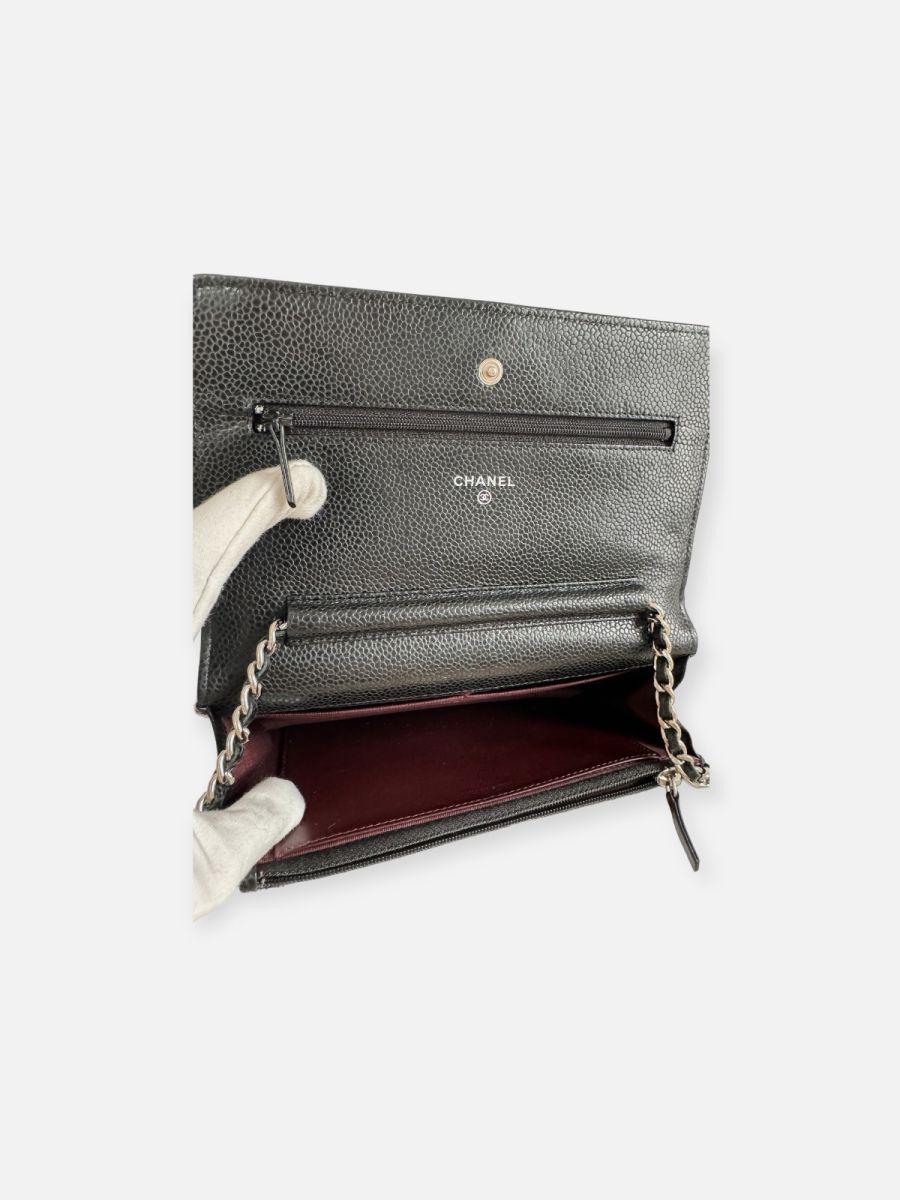 Chanel woc black caviar 