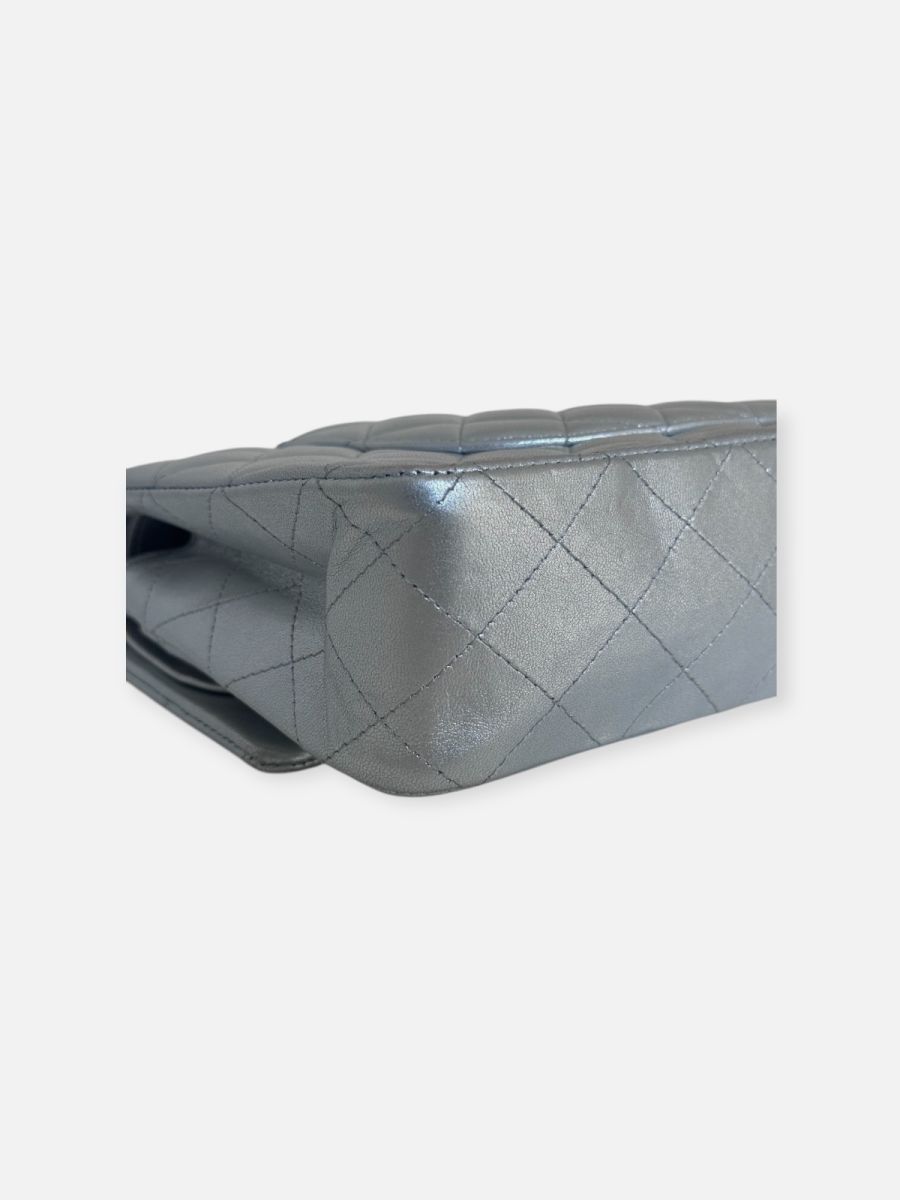 Chanel medium silver 
