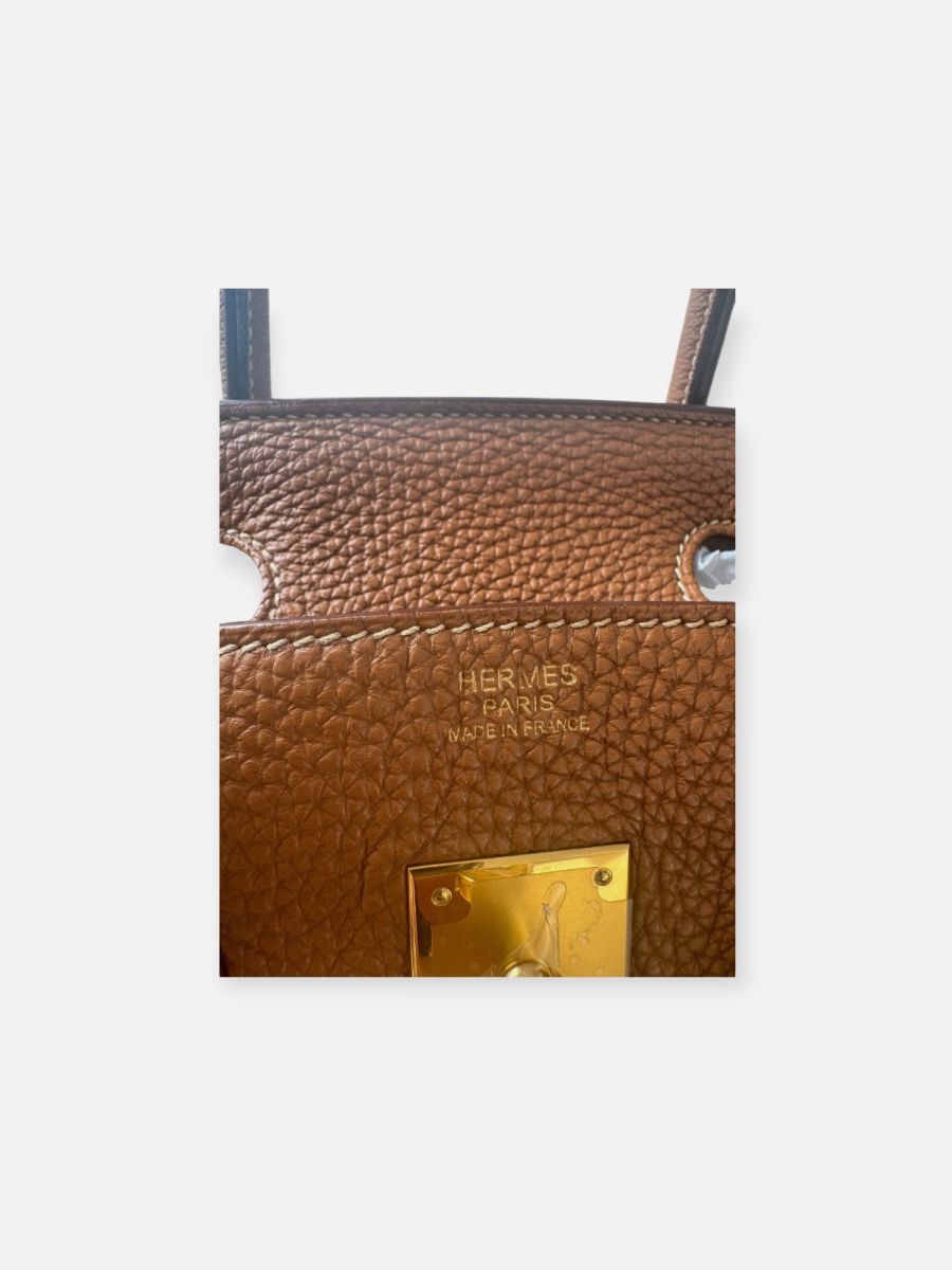 Hermes Birkin 30 gold togo ghw