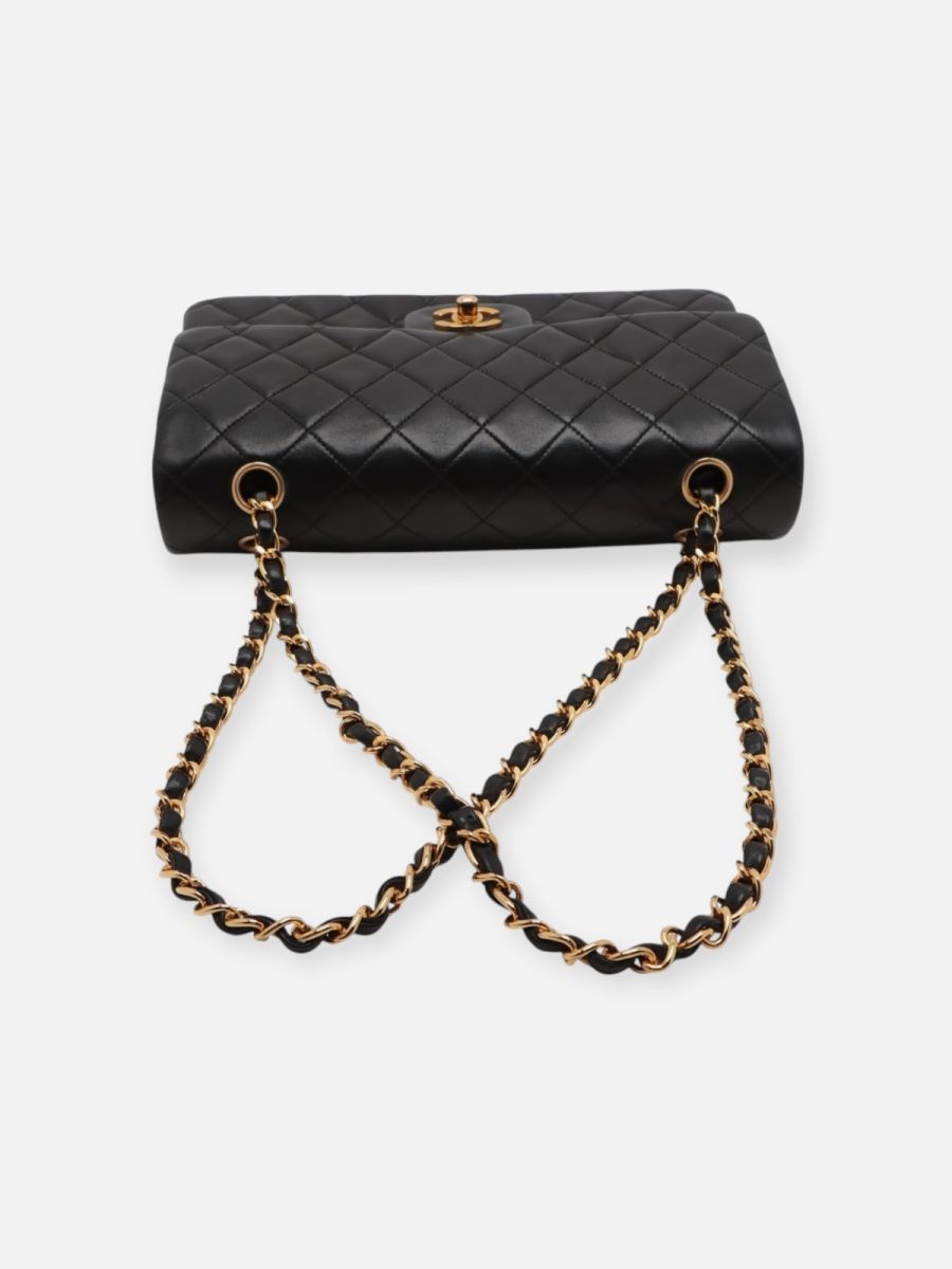 chanel medium black full set