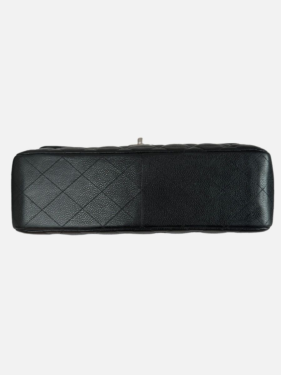 Chanel jumbo caviar 30 black shw