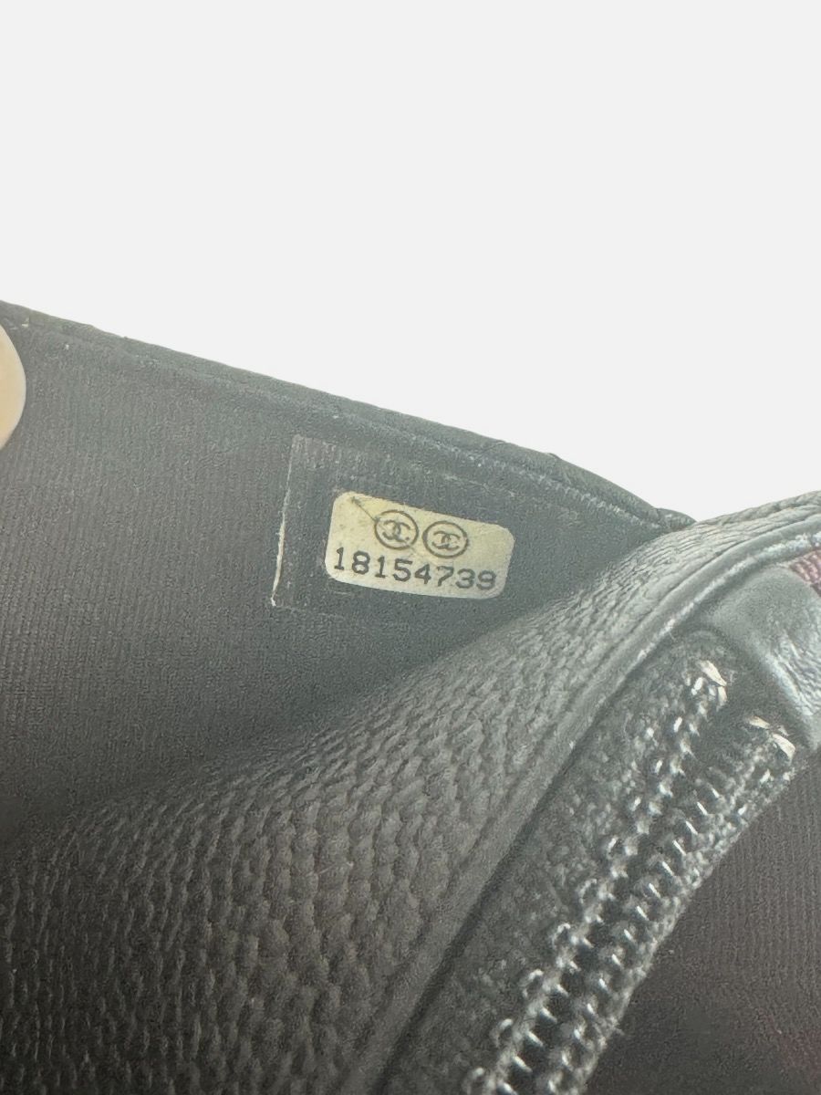 Chanel WOC caviar black ghw
