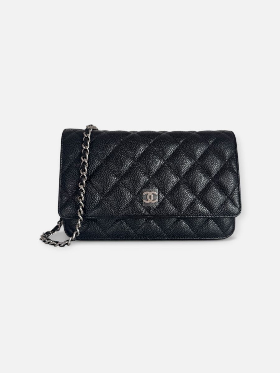 Woc black caviar silver hardware