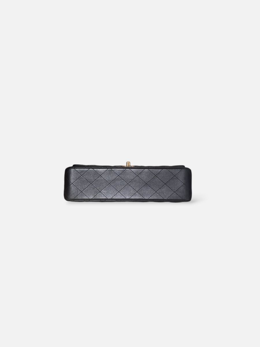 Chanel Medium black timeless double flap bag