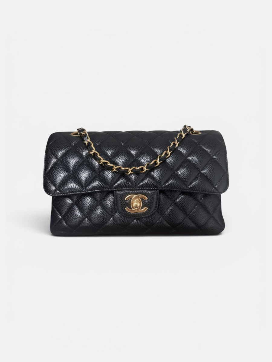  Chanel small black caviar 29 series full set