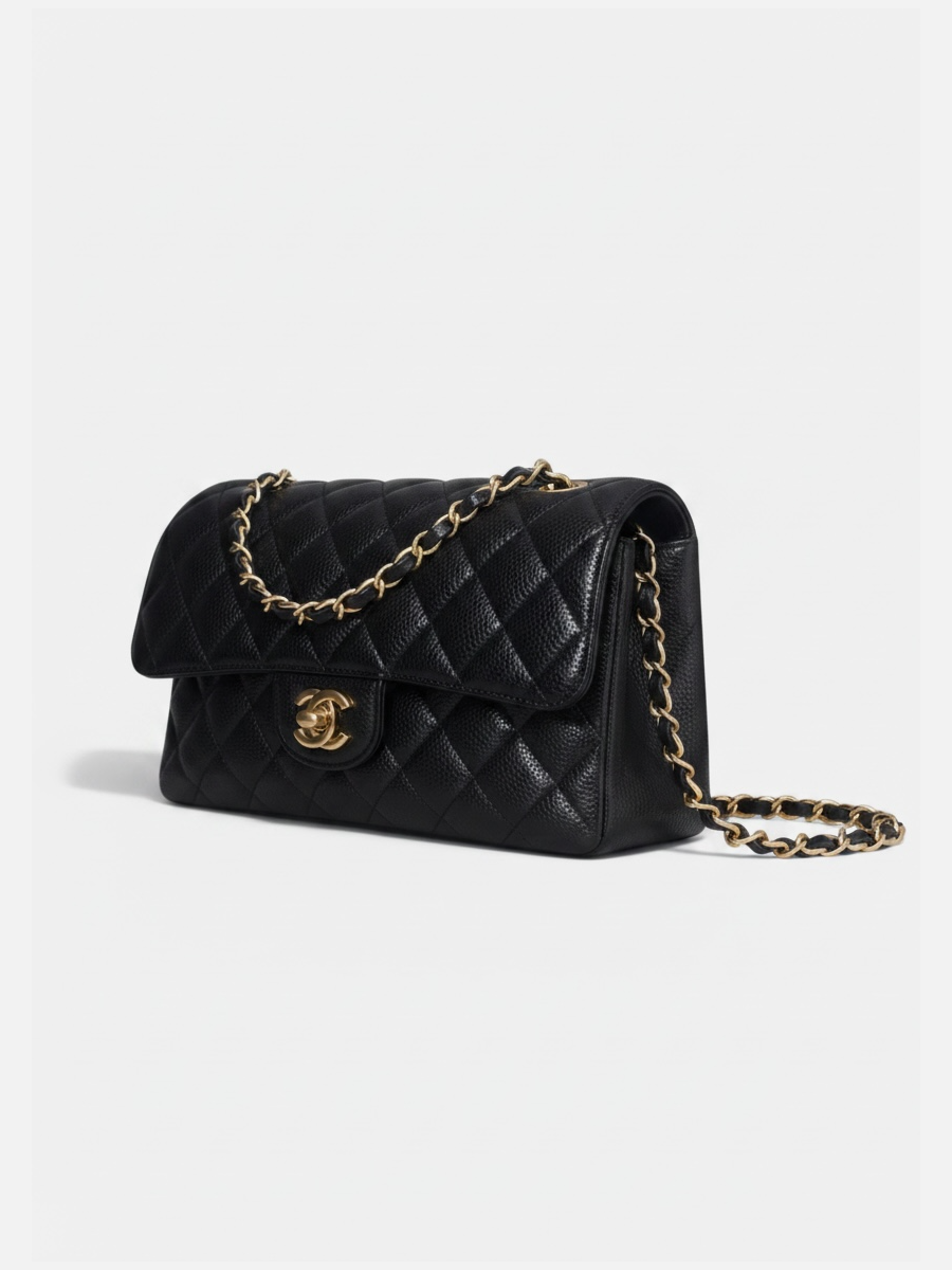  Chanel small black caviar 29 series full set