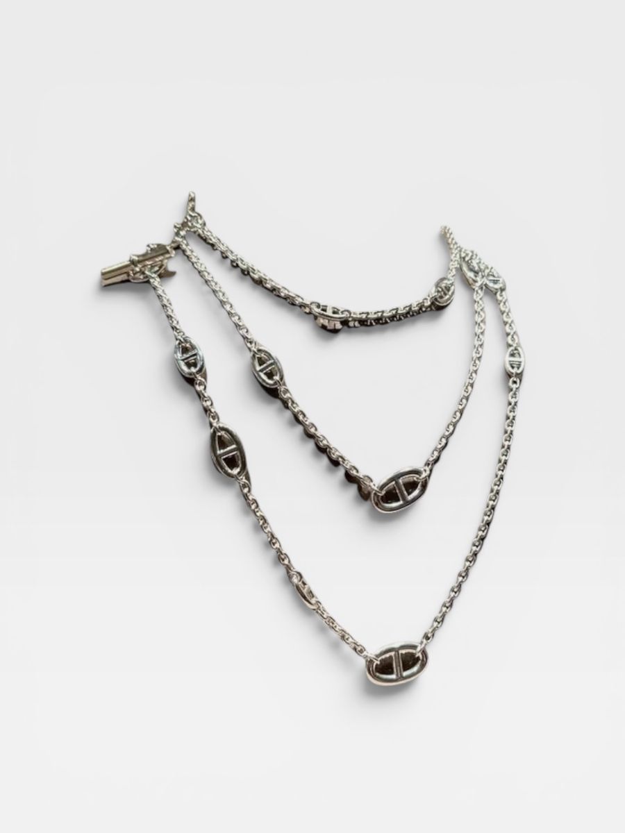 Hermes Fandoline necklace 160cm 