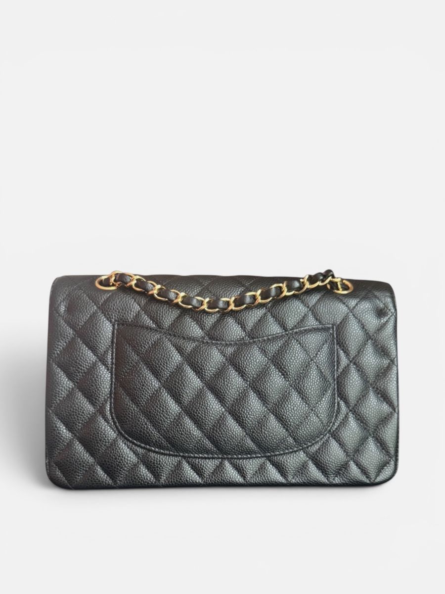 28337941 Chanel Black Caviar Medium GHW