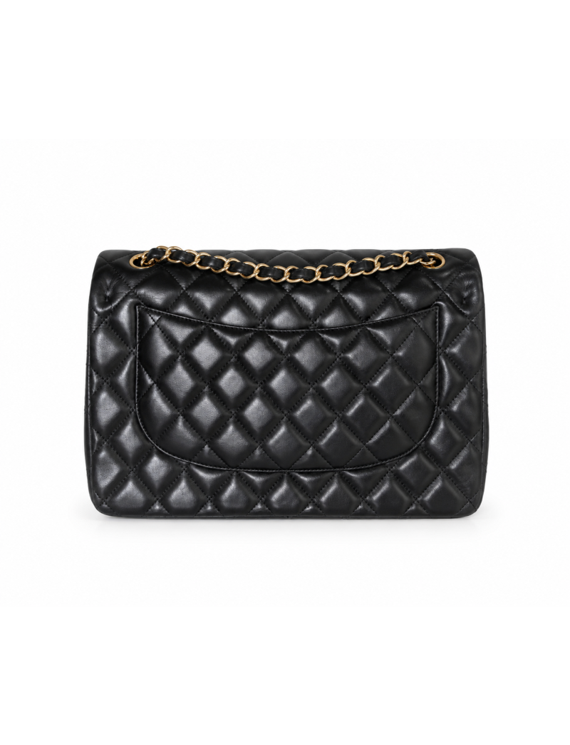 Chanel Jumbo lambskin black ghw 